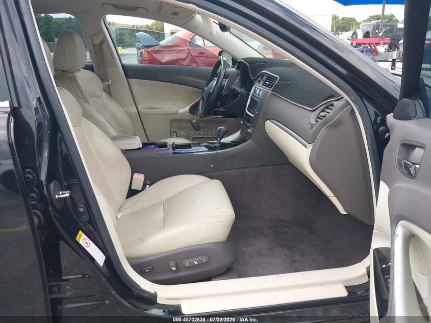2012 LEXUS IS 250 auction photo 5