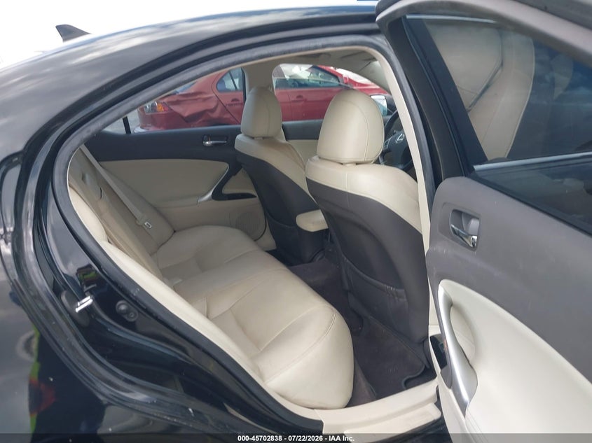 2012 LEXUS IS 250 auction photo 8