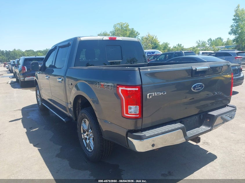 Vin: 1ftew1ep1hfb19605, lot: 46201506, ford f-150 xlt 20173