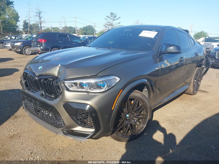 Vin: 5ymcy0c07l9d59325, lot: 46201528, bmw x6 m competition 20202