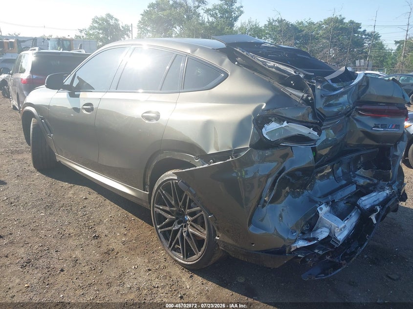 Vin: 5ymcy0c07l9d59325, lot: 46201528, bmw x6 m competition 20203