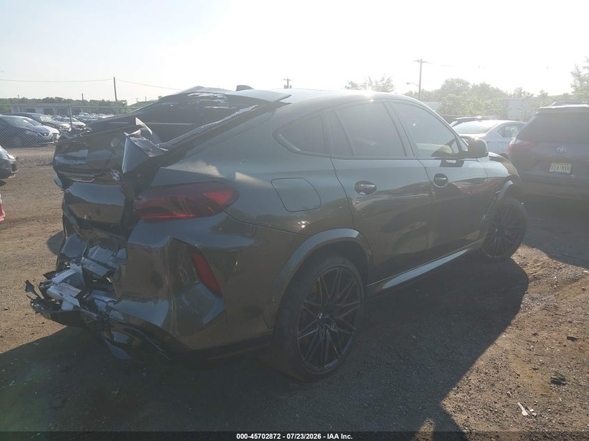 Vin: 5ymcy0c07l9d59325, lot: 46201528, bmw x6 m competition 20204