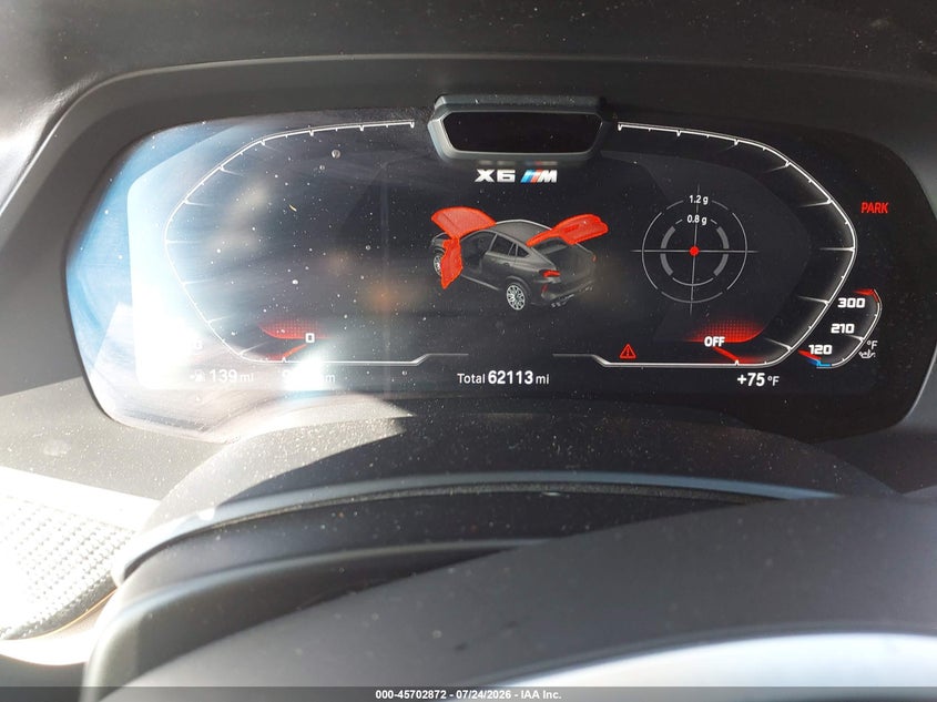 BMW X6 M 2020 VIN 5YMCY0C07L9D59325