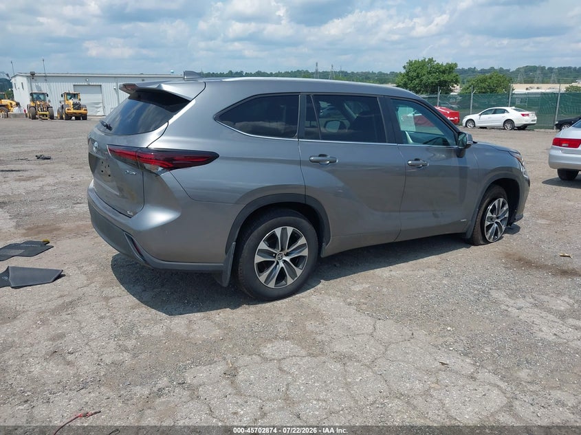 Vin: 5tdkbrch1ts703178, lot: 46201530, toyota highlander hybrid xle 20264