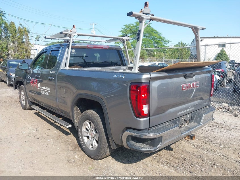 Vin: 1gtr9bed0lz220937, lot: 46201538, gmc sierra 1500 4wd  standard box sle 20203