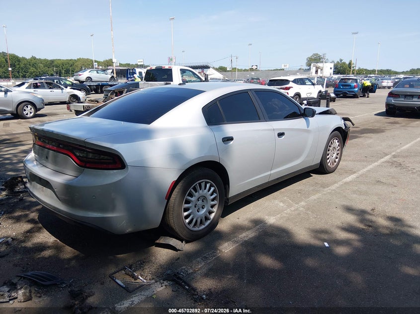 Vin: 2c3cdxkt1lh241961, lot: 46201548, dodge charger police awd 20204