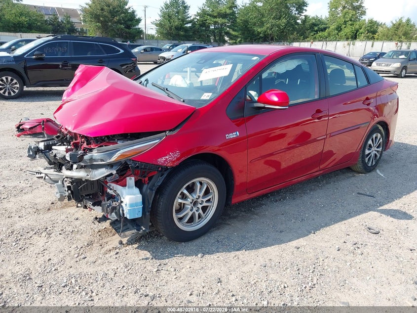 TOYOTA PRIUS PRIME 2021 VIN JTDKAMFP2M3195573