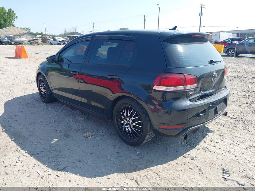 Vin: wvwhd7aj7dw135387, lot: 46201574, volkswagen gti drivers edition 20133