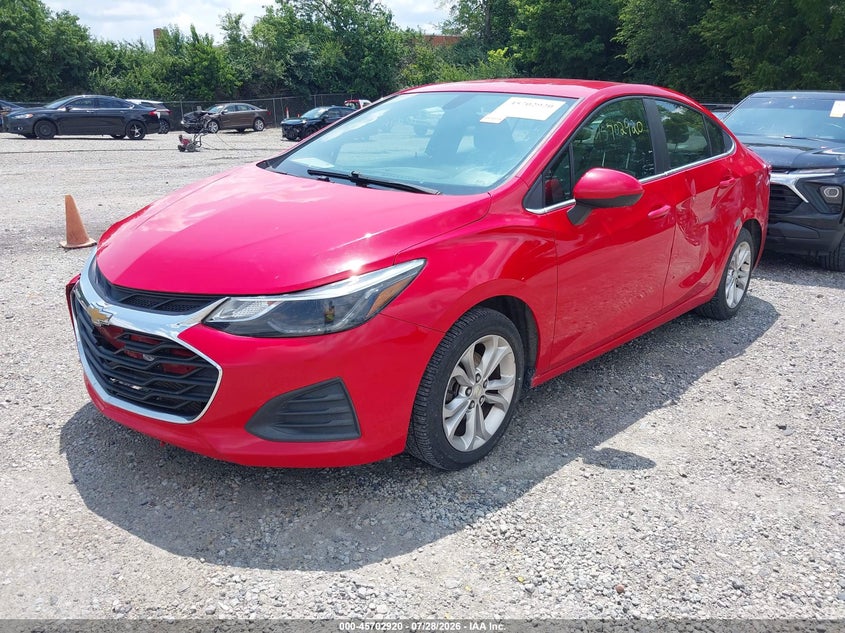 Vin: 1g1be5sm4k7114528, lot: 46201577, chevrolet cruze lt 20192