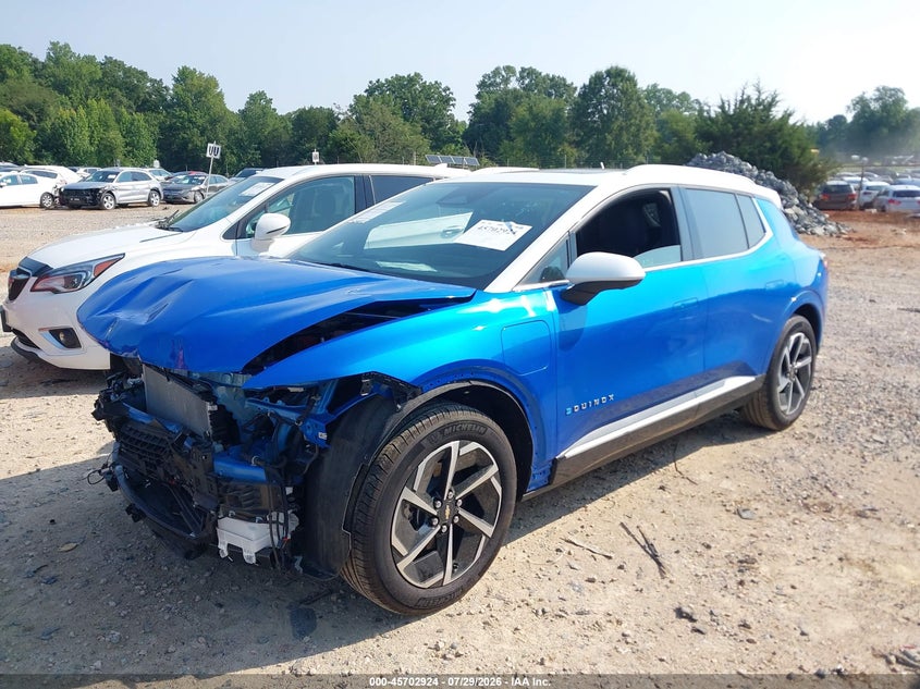 Vin: 3gn7dnrp2ss220470, lot: 46201580, chevrolet equinox ev lt 2 20252