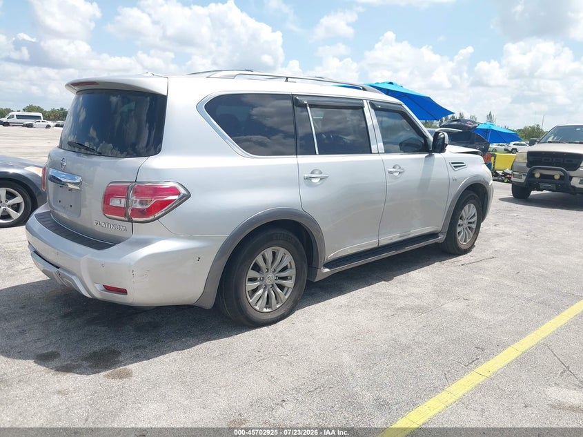 Vin: jn8ay2nd5h9003492, lot: 46201581, nissan armada sv 20174