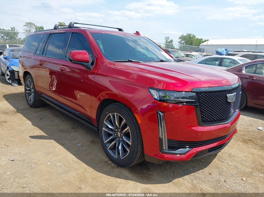 Vin: 1gys4pkl2mr276432, lot: 46201585, cadillac escalade esv 4wd sport 2021 img_1