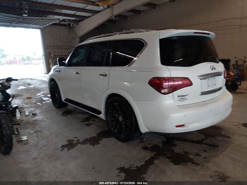 Vin: jn8az2nf5e9553320, lot: 46201598, infiniti qx80 20143