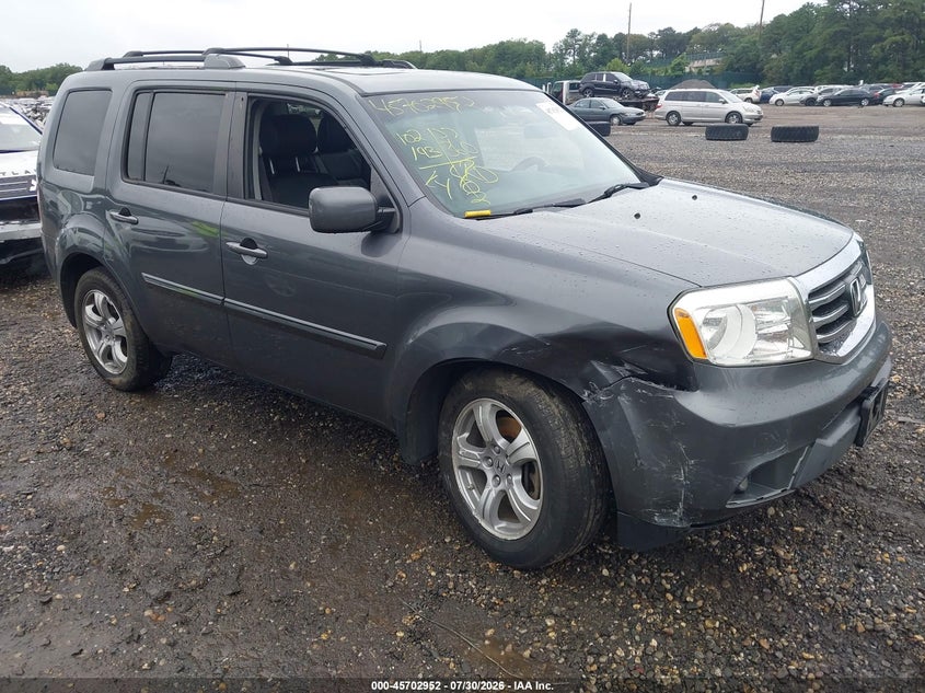 Vin: 5fnyf4h72db046074, lot: 46201608, honda pilot ex-l 2013 img_1