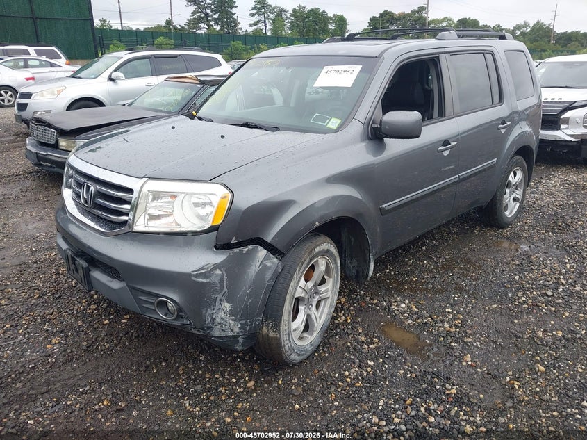 Vin: 5fnyf4h72db046074, lot: 46201608, honda pilot ex-l 20132