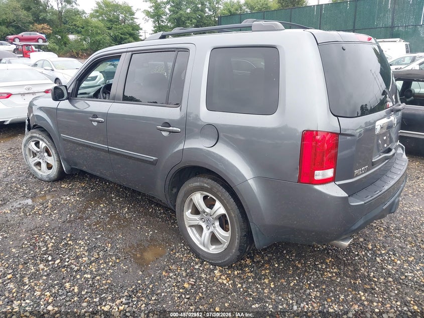 Vin: 5fnyf4h72db046074, lot: 46201608, honda pilot ex-l 20133