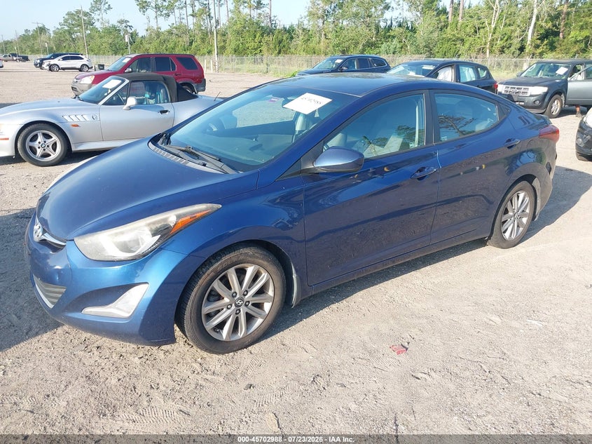 2016 Hyundai Elantra Se 5NPDH4AEXGH724951 photo 1