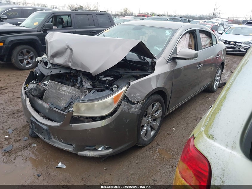 2010 Buick LaCrosse, Front End, IAAI, VIN 1G4GC5EG4AF204321 — photo 2