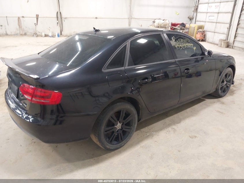2011 AUDI A4 auction photo 4
