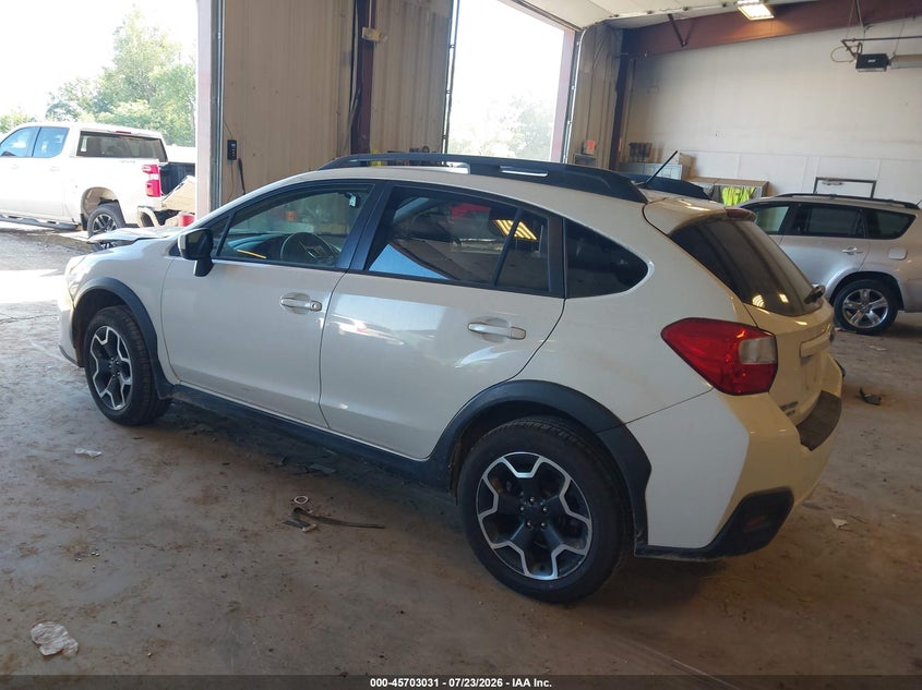 Vin: jf2gpacc5f8283268, lot: 46201687, subaru xv crosstrek 2.0i premium 20153