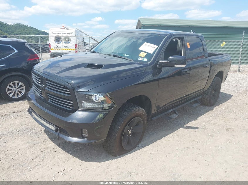 Vin: 1c6rr7mt1gs204919, lot: 46201695, ram 1500 sport 20162