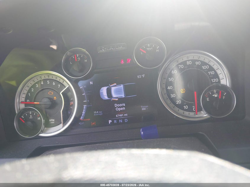 2016 RAM 1500 TRUCK 5.7L V-8 VVT, 395HP