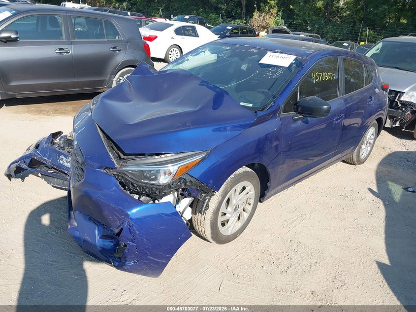 Vin: jf1guabc1s8278884, lot: 46201733, subaru impreza base 5-door 20252