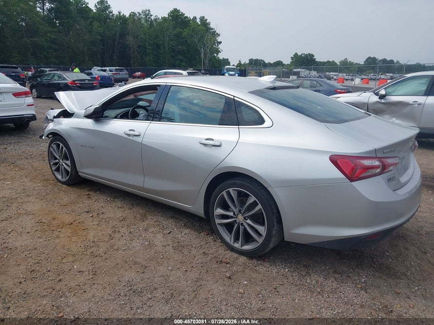 Vin: 1g1zd5stxnf162179, lot: 46201737, chevrolet malibu fwd lt 20223