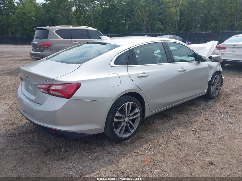 Vin: 1g1zd5stxnf162179, lot: 46201737, chevrolet malibu fwd lt 20224