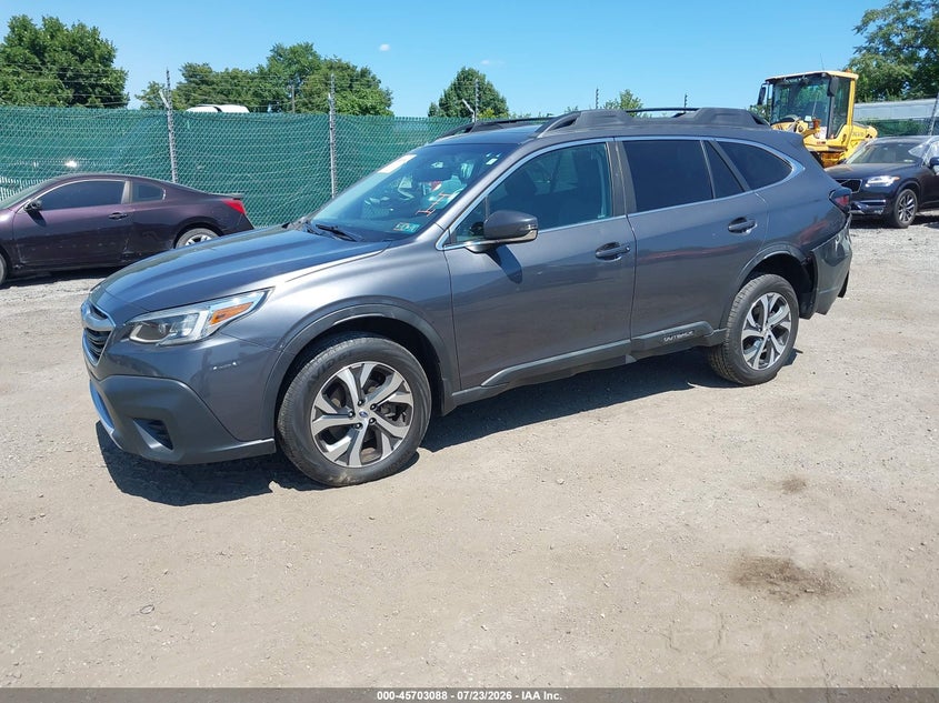 Vin: 4s4btanc9m3222562, lot: 46201744, subaru outback limited 20212