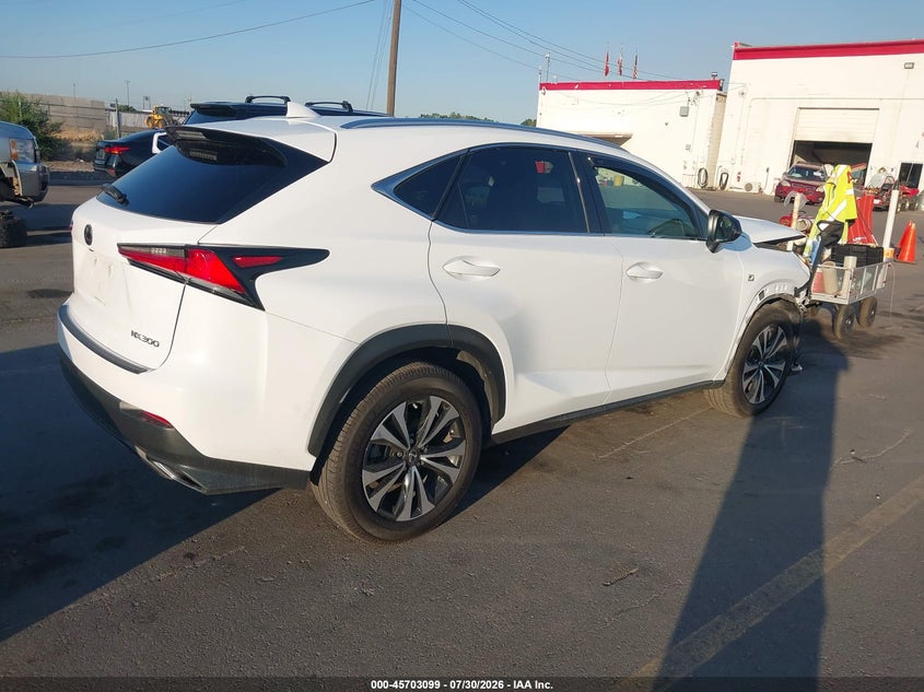 Vin: jtjbarbz1k2183340, lot: 46201755, lexus nx 300 f sport 20194