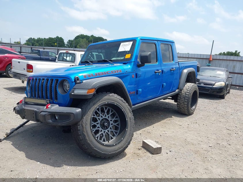 Vin: 1c6jjtbmxml510256, lot: 46201783, jeep gladiator rubicon 4x4 20212