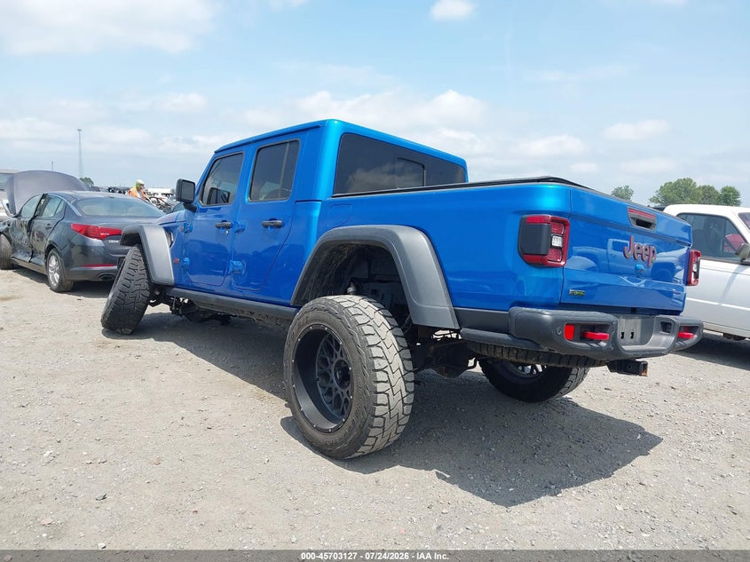 Vin: 1c6jjtbmxml510256, lot: 46201783, jeep gladiator rubicon 4x4 20213
