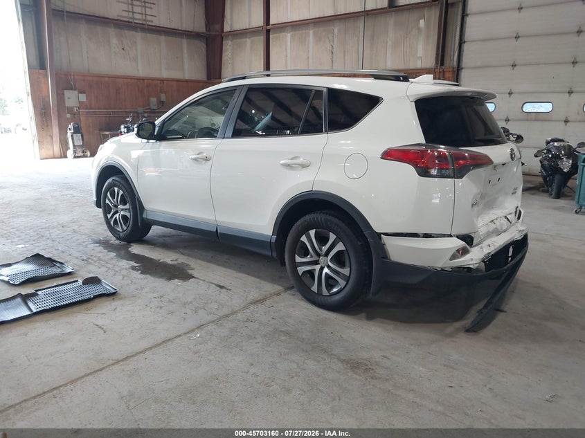 Vin: jtmbfrev4jj723118, lot: 46201816, toyota rav4 le 20183