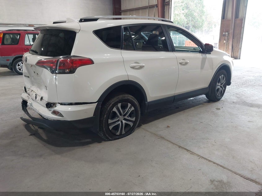 Vin: jtmbfrev4jj723118, lot: 46201816, toyota rav4 le 20184