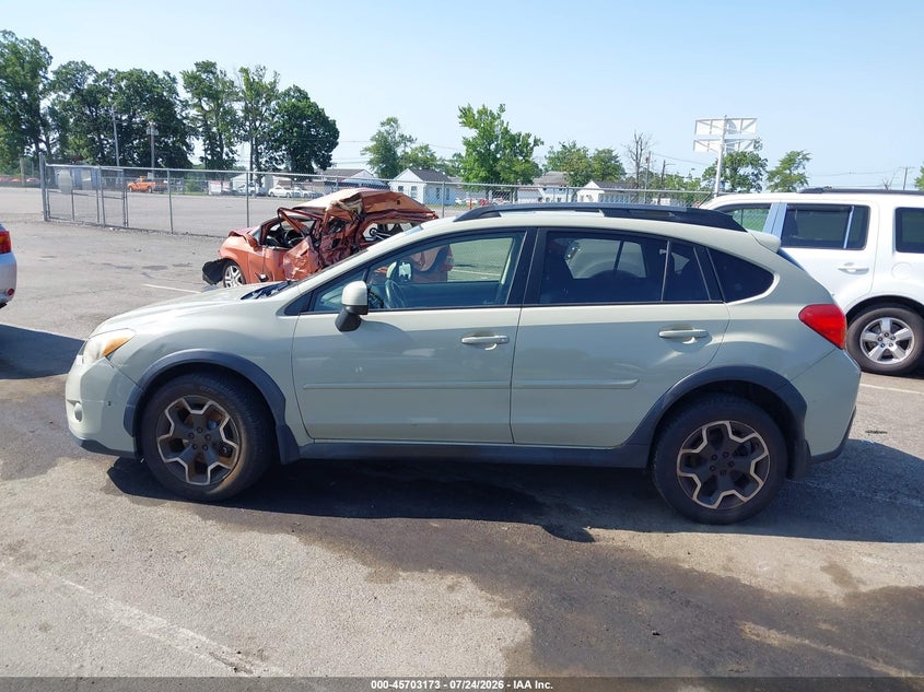 SUBARU XV CROSSTREK 2013 VIN JF2GPAKC5D2837975