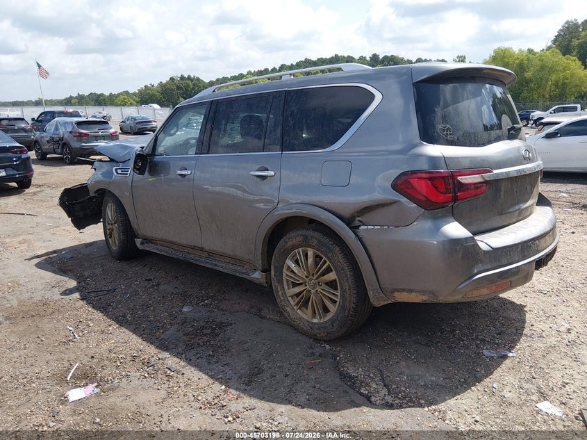 Vin: jn8az2ne8k9233072, lot: 46201852, infiniti qx80 luxe 20193