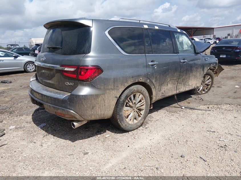 Vin: jn8az2ne8k9233072, lot: 46201852, infiniti qx80 luxe 20194