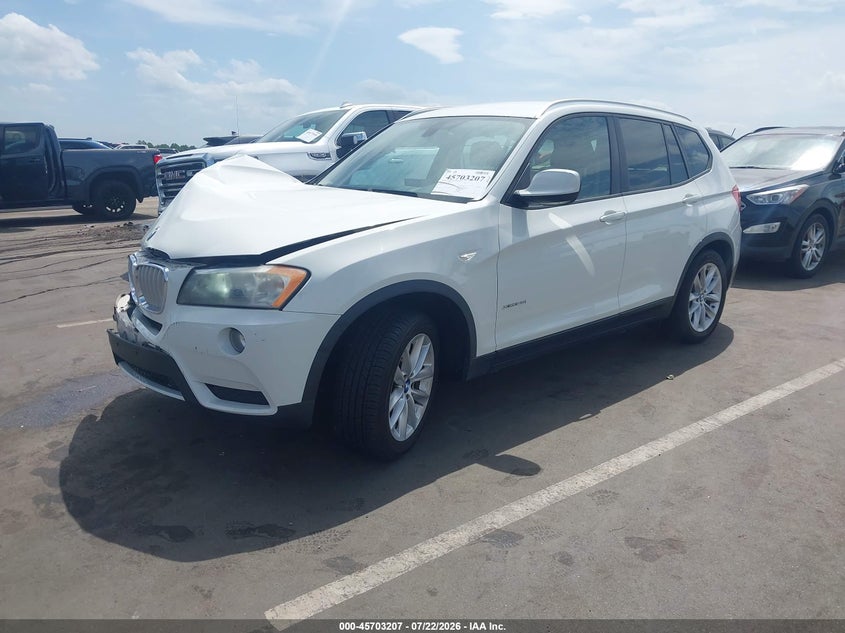 Vin: 5uxwx9c56e0d25004, lot: 46201863, bmw x3 xdrive28i 20142