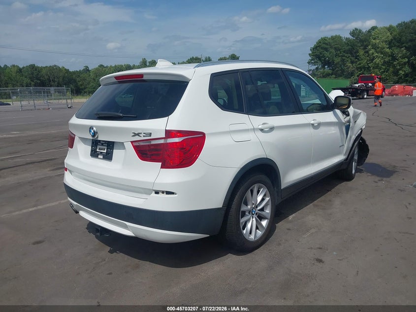Vin: 5uxwx9c56e0d25004, lot: 46201863, bmw x3 xdrive28i 20144