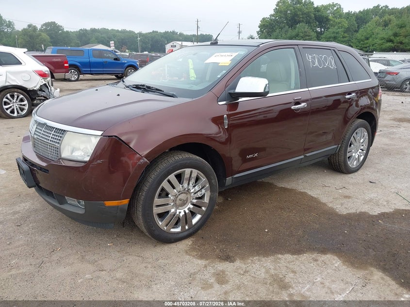 Vin: 2lmdj8jc8abj30923, lot: 46201864, lincoln mkx 20102