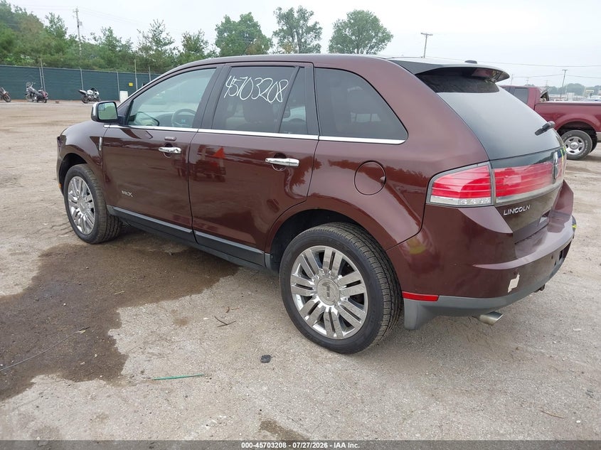 Vin: 2lmdj8jc8abj30923, lot: 46201864, lincoln mkx 20103