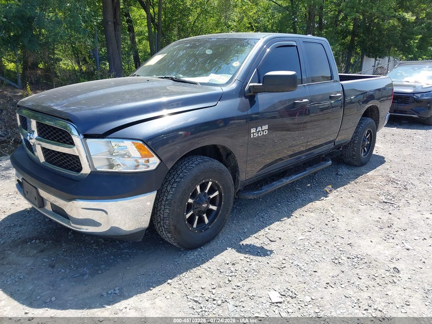 Vin: 1c6rr6fg8js349957, lot: 46201882, ram 1500 tradesman  4x2 6'4 box 20182