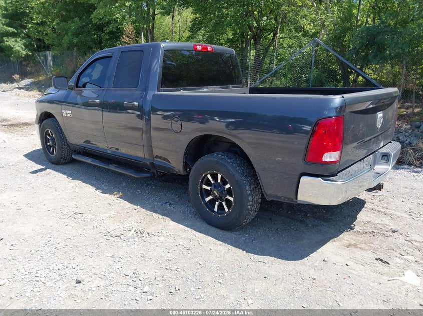 Vin: 1c6rr6fg8js349957, lot: 46201882, ram 1500 tradesman  4x2 6'4 box 20183