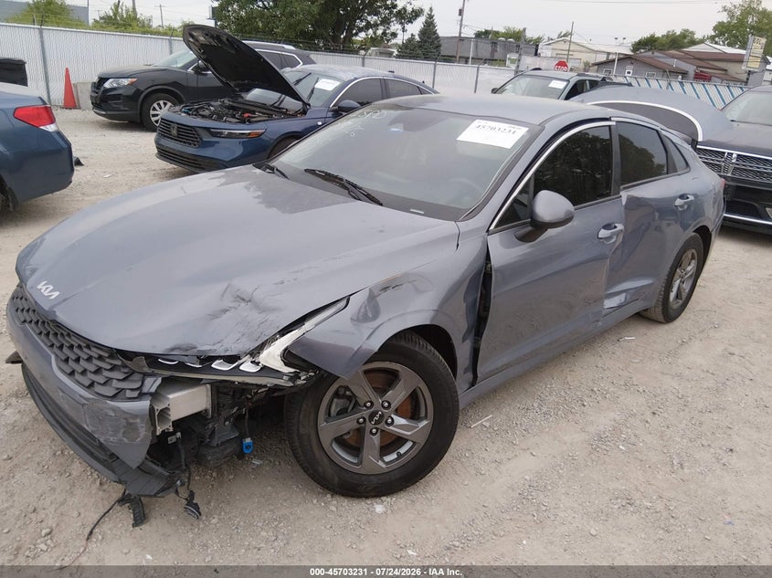 Vin: 5xxg14j25ng134835, lot: 46201887, kia k5 lxs 20222