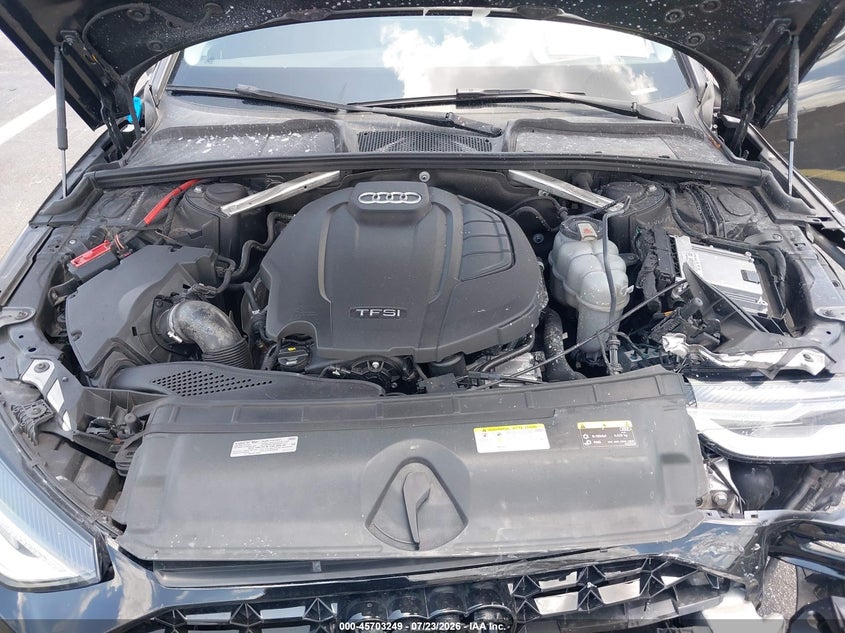 2020 AUDI A4 SEDAN 2.0L I-4 DI, DOHC, VVT, TURBO, 188HP