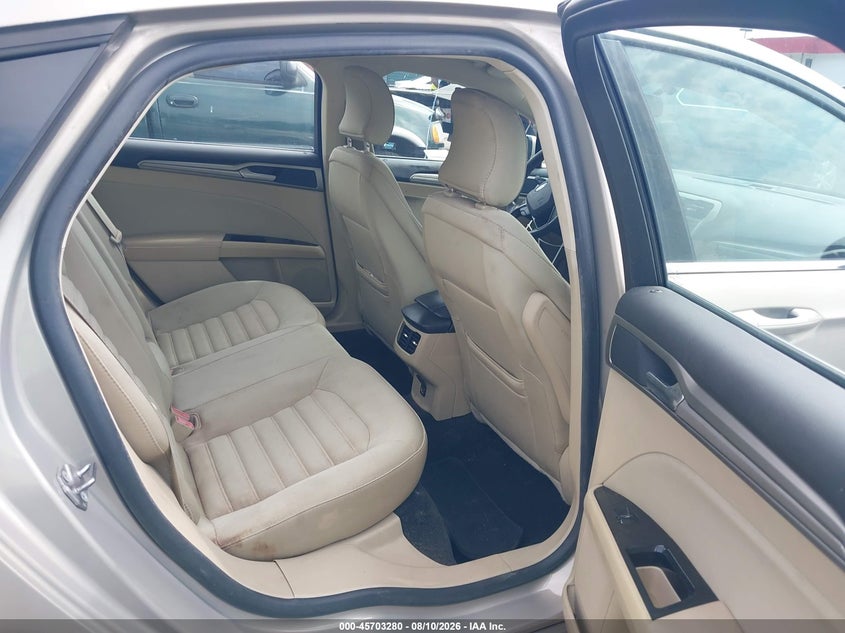 2015 FORD FUSION SEDAN 2.5L I-4 DOHC, VVT, 175HP