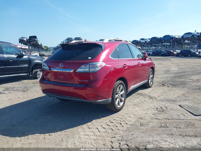 Vin: jtjzk1ba2a2410394, lot: 46201939, lexus rx 350 20104