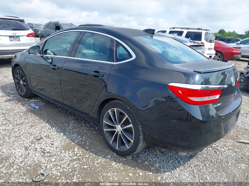 Vin: 1g4pr5sk9h4116524, lot: 46201946, buick verano sport touring 20173