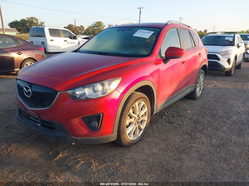 Vin: jm3ke2dy7e0328603, lot: 46201952, mazda cx-5 grand touring 20142